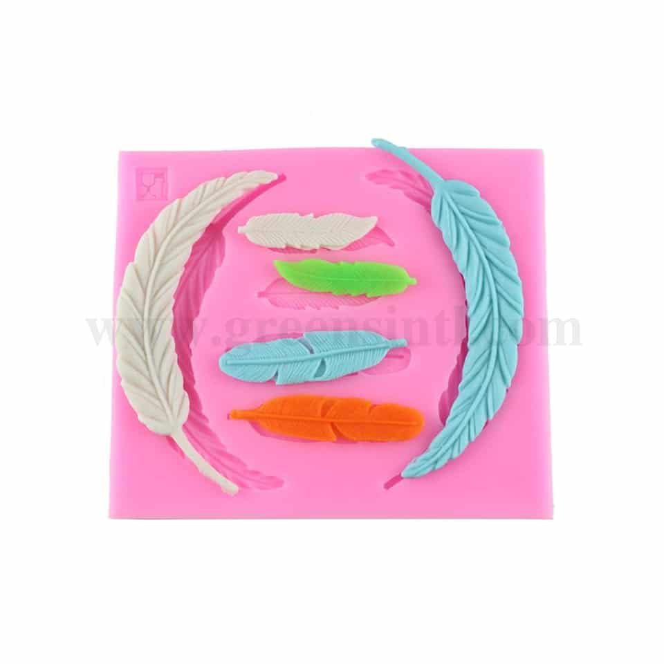 GREENS Silicone Mould Feather