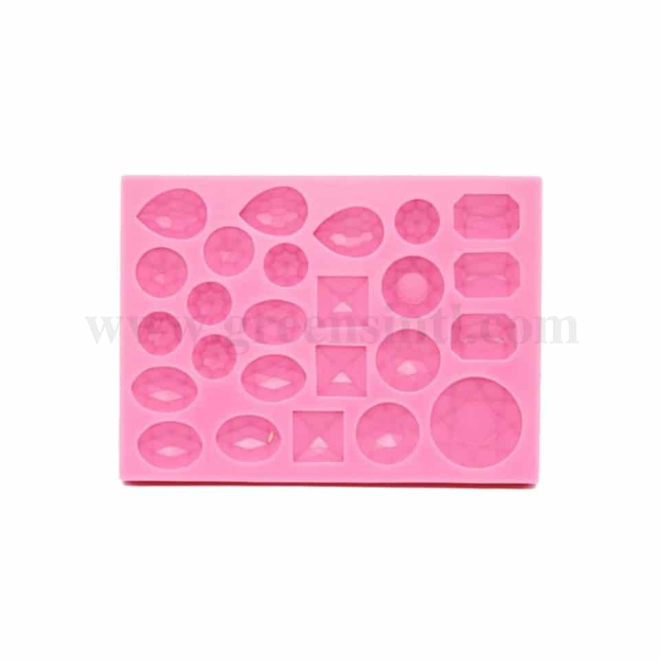 GREENS Silicone Mould Jewels 100 x 138mm