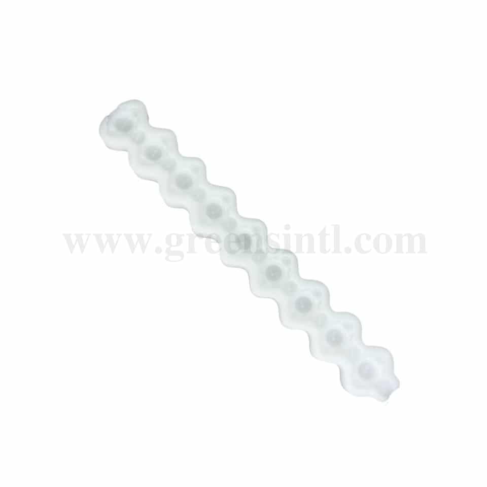 GREENS Silicone Mould Jewel Brooch Border 293 x 40 mm