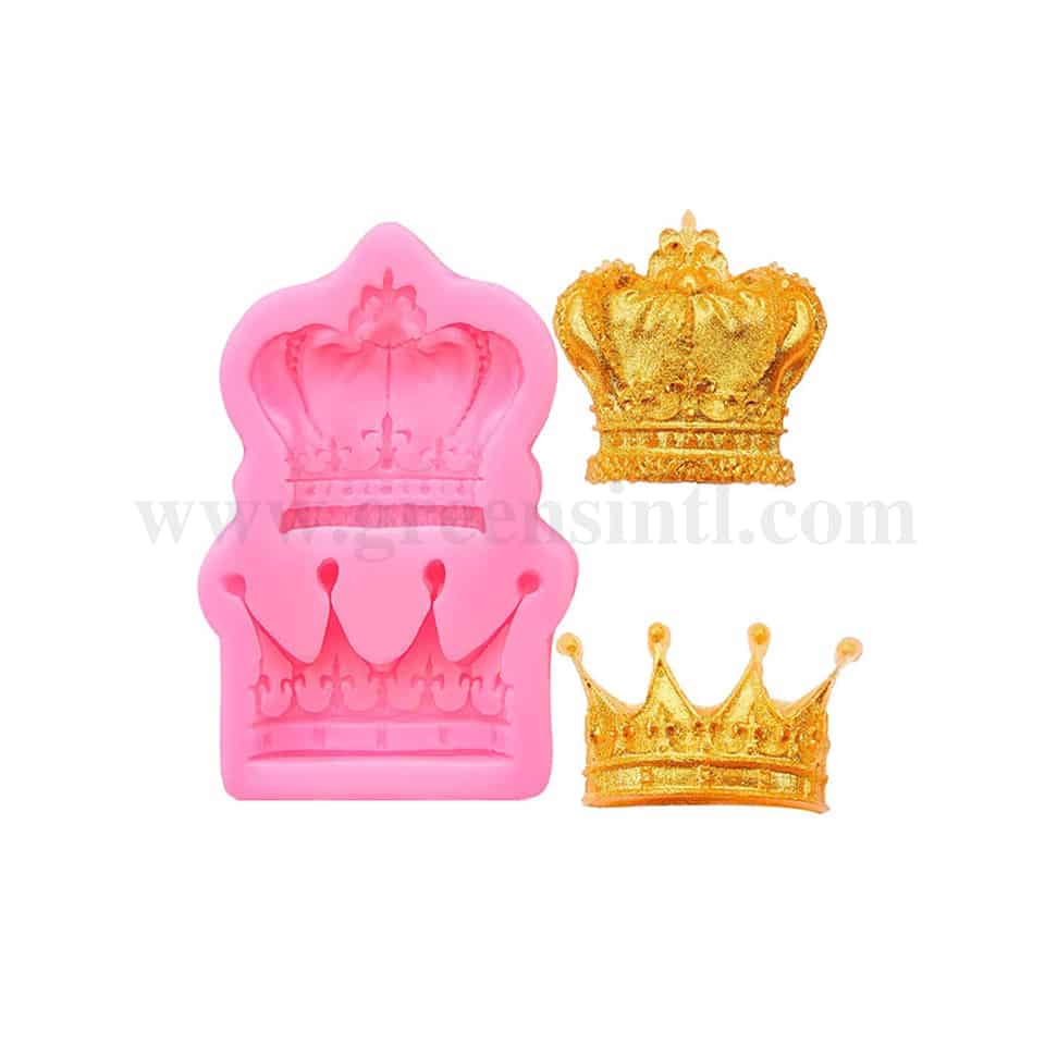 GREENS Silicone Mould Crowns 88 x 65 mm
