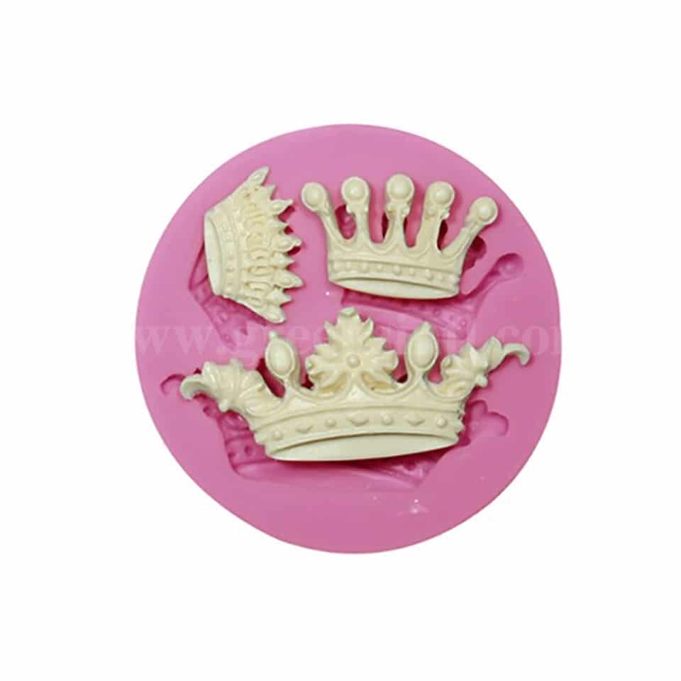 GREENS Silicone Mould Crown 90 x 90 mm