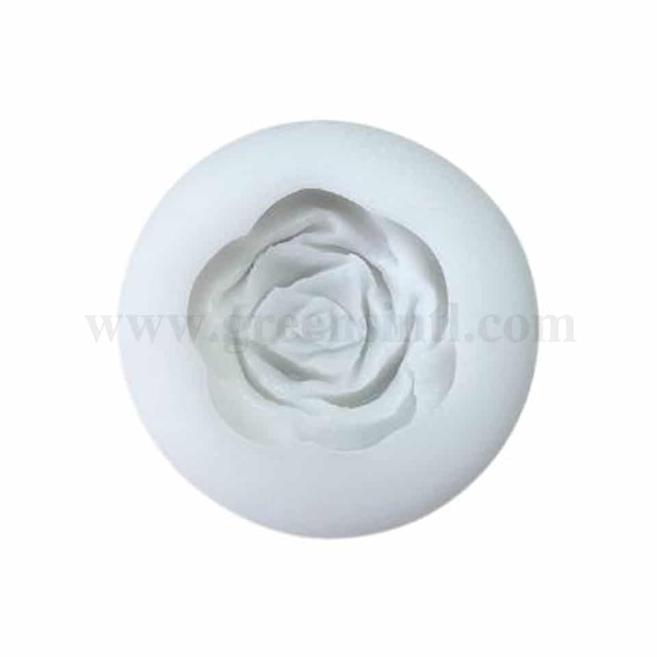 GREENS Silicone Mould Rose Flower D45 mm