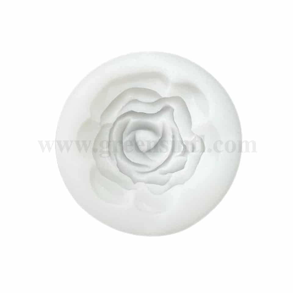 GREENS Silicone Mould Rose Flower D55 mm