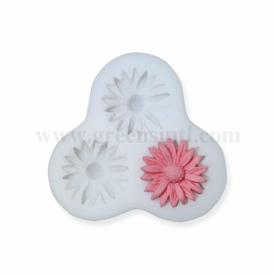 GREENS Silicone Mould Flower 65 mm