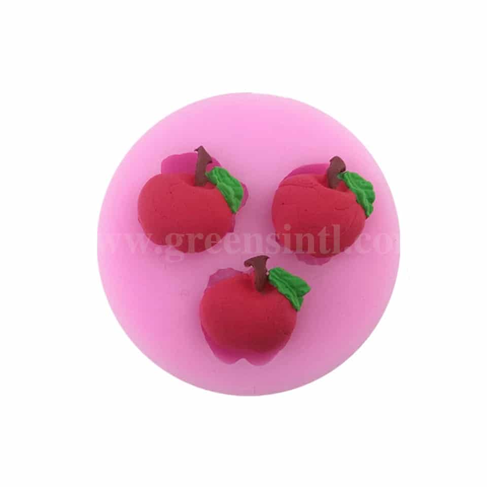 GREENS Silicone Mould Apple D52 mm