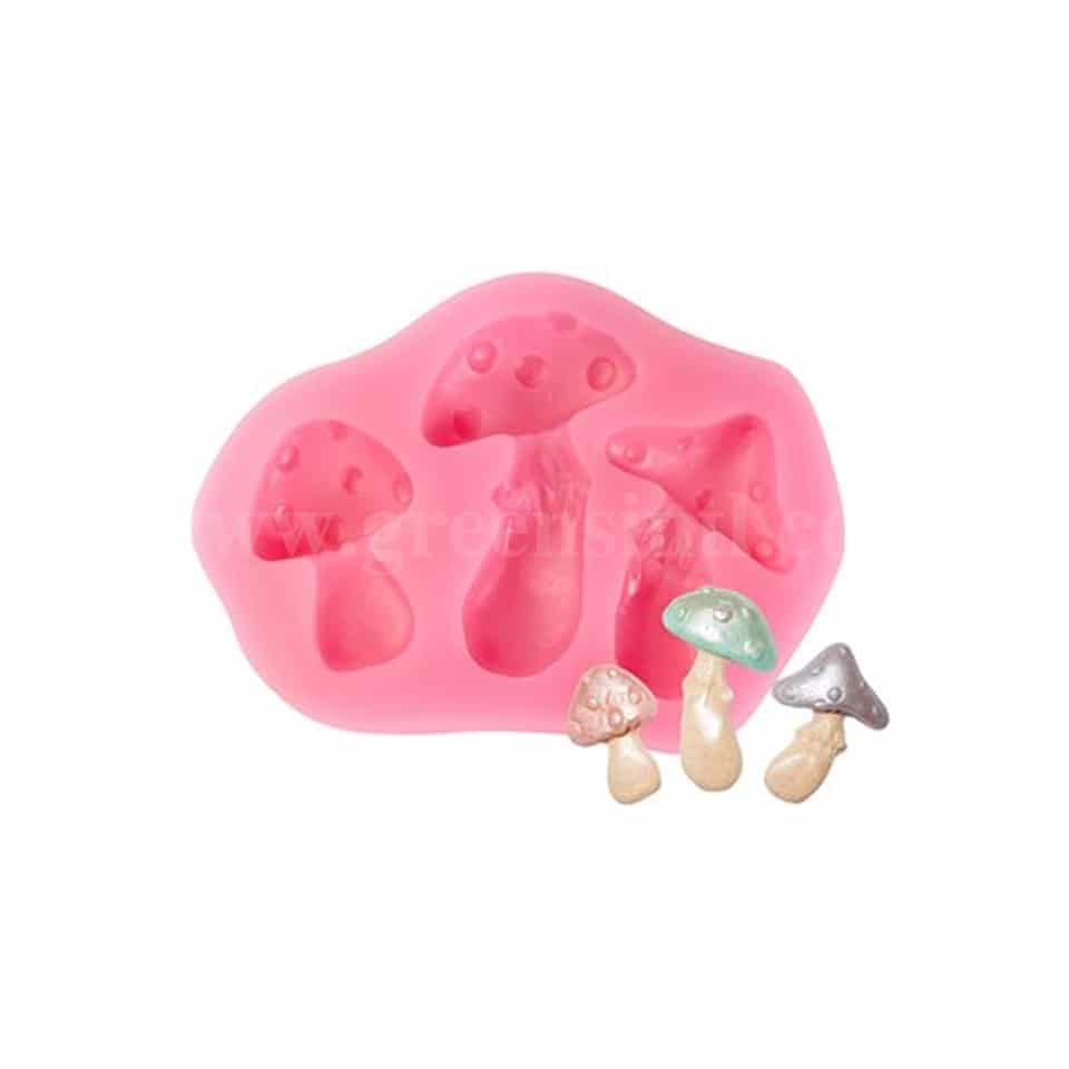 GREENS Silicone Mould Mushroom 80 x 55 mm
