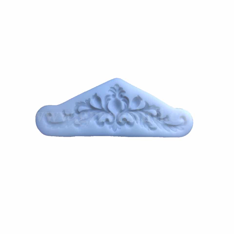 GREENS Silicone Mould Frill / Border Designs 170 x 50 mm