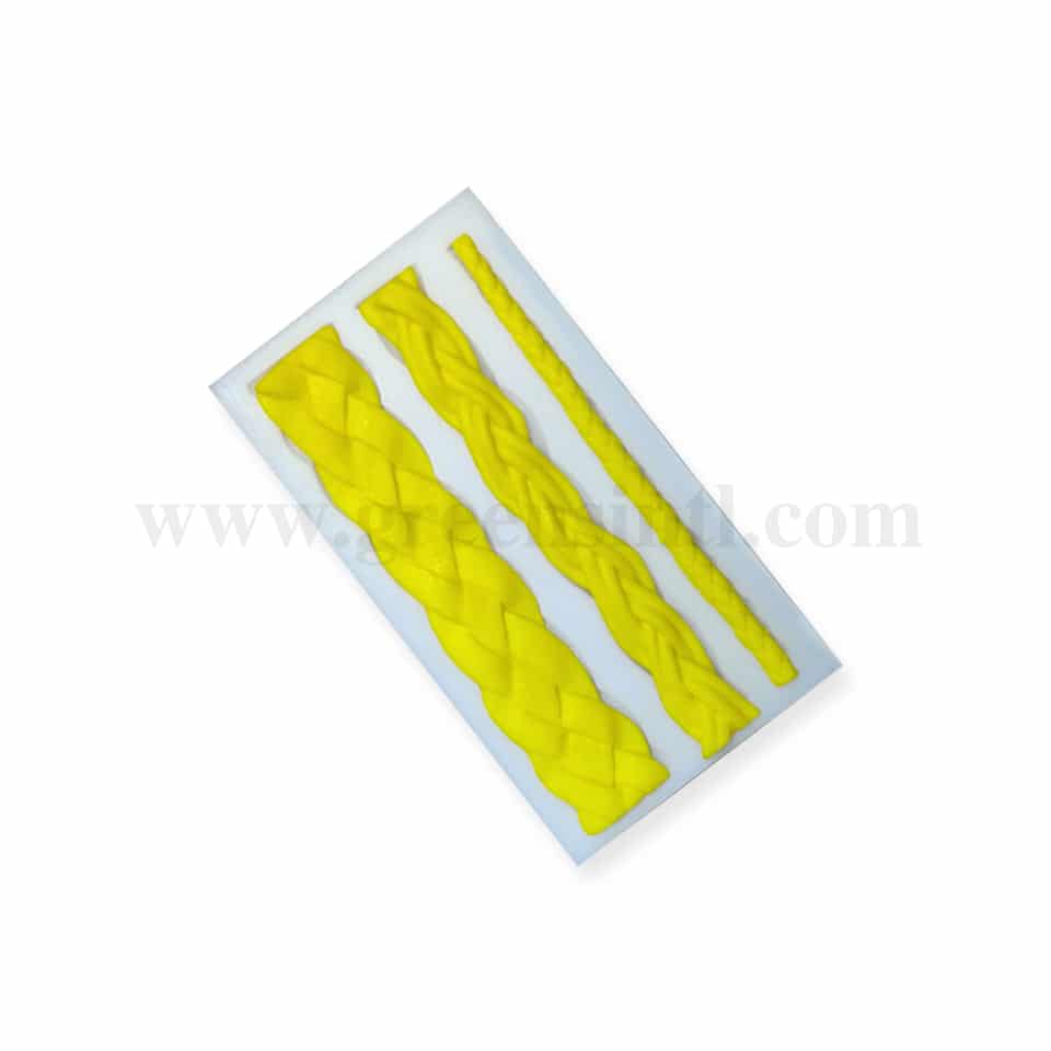 GREENS Silicone Mould Frill / Border Designs 155 x 85 mm