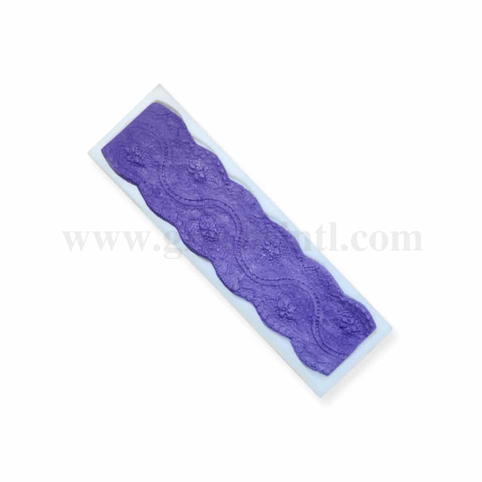 GREENS Silicone Mould Frill / Border Designs 220 x 70 mm