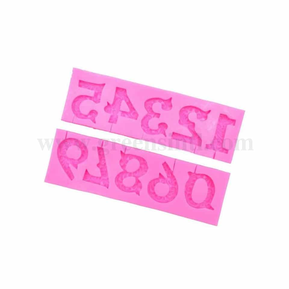 GREENS Silicone Mould Numbers