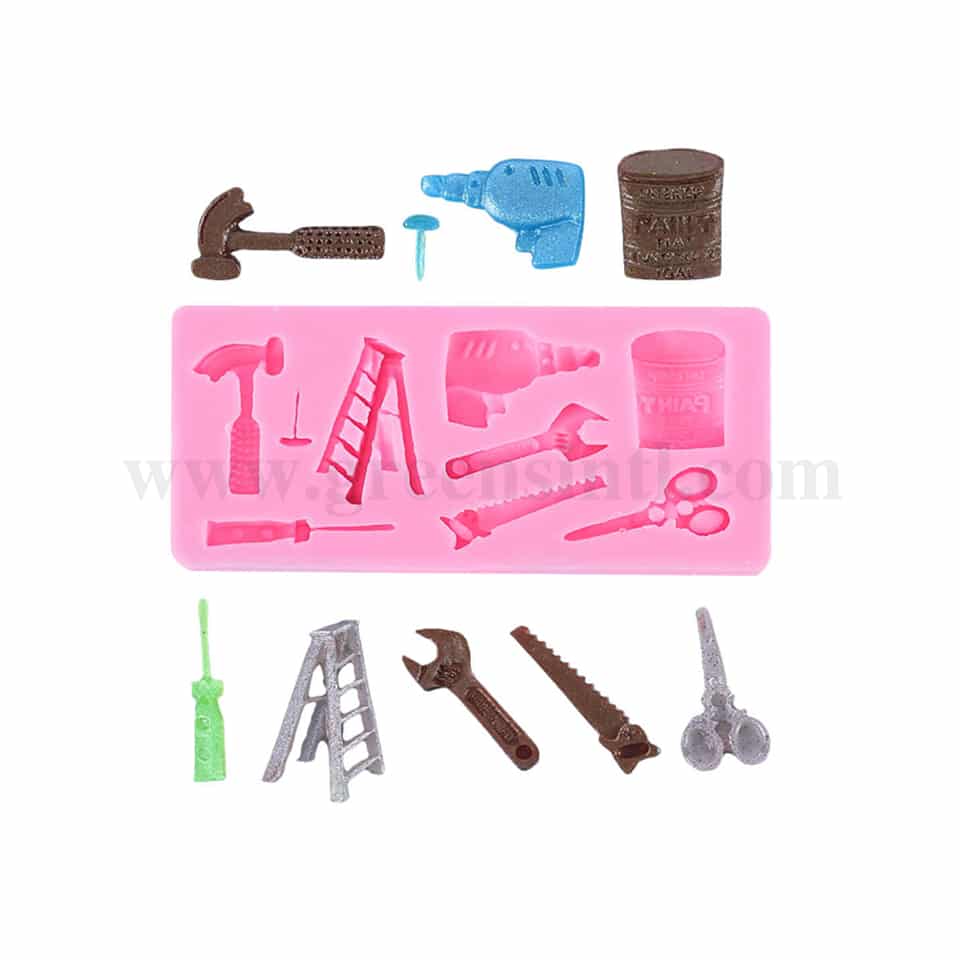 GREENS Silicone Mould Tools Set 113 x 55 mm