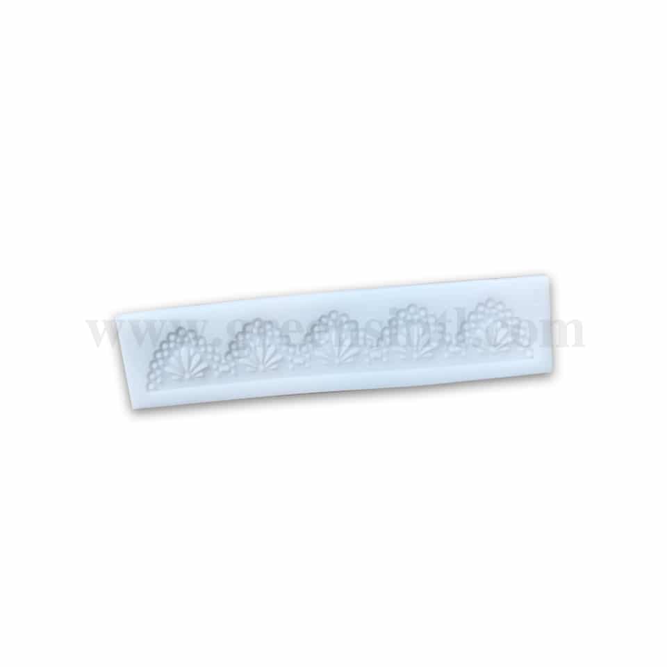 GREENS Silicone Mould Border Lace Mat 155 x 30 mm