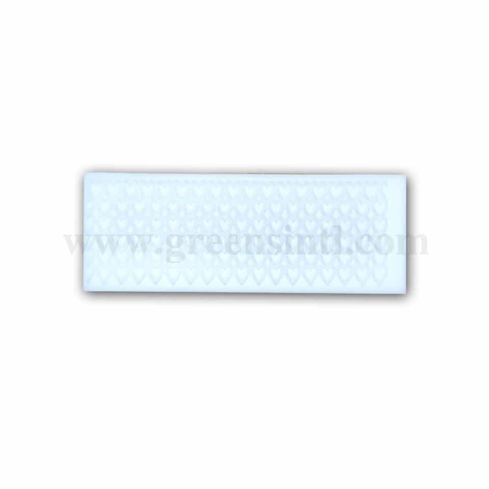 GREENS Silicone Mould Border Lace Mat 190 x 50 mm