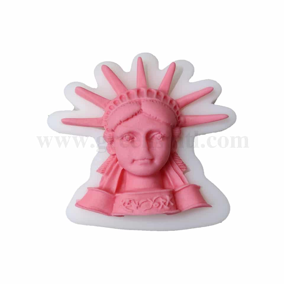GREENS Silicone Mould Statue Of Liberty 90 x 80 mm