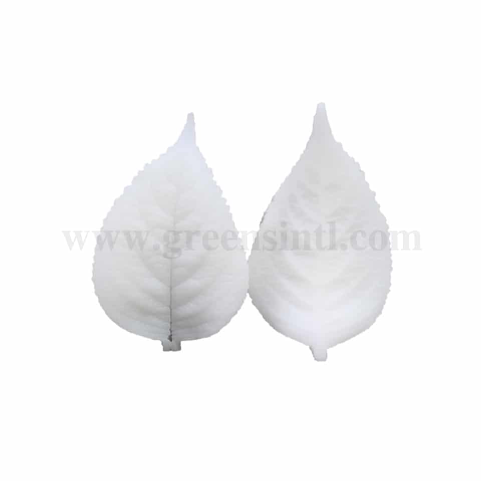 GREENS Silicone Mould Rose Leaf Veiner 70 x 35 mm