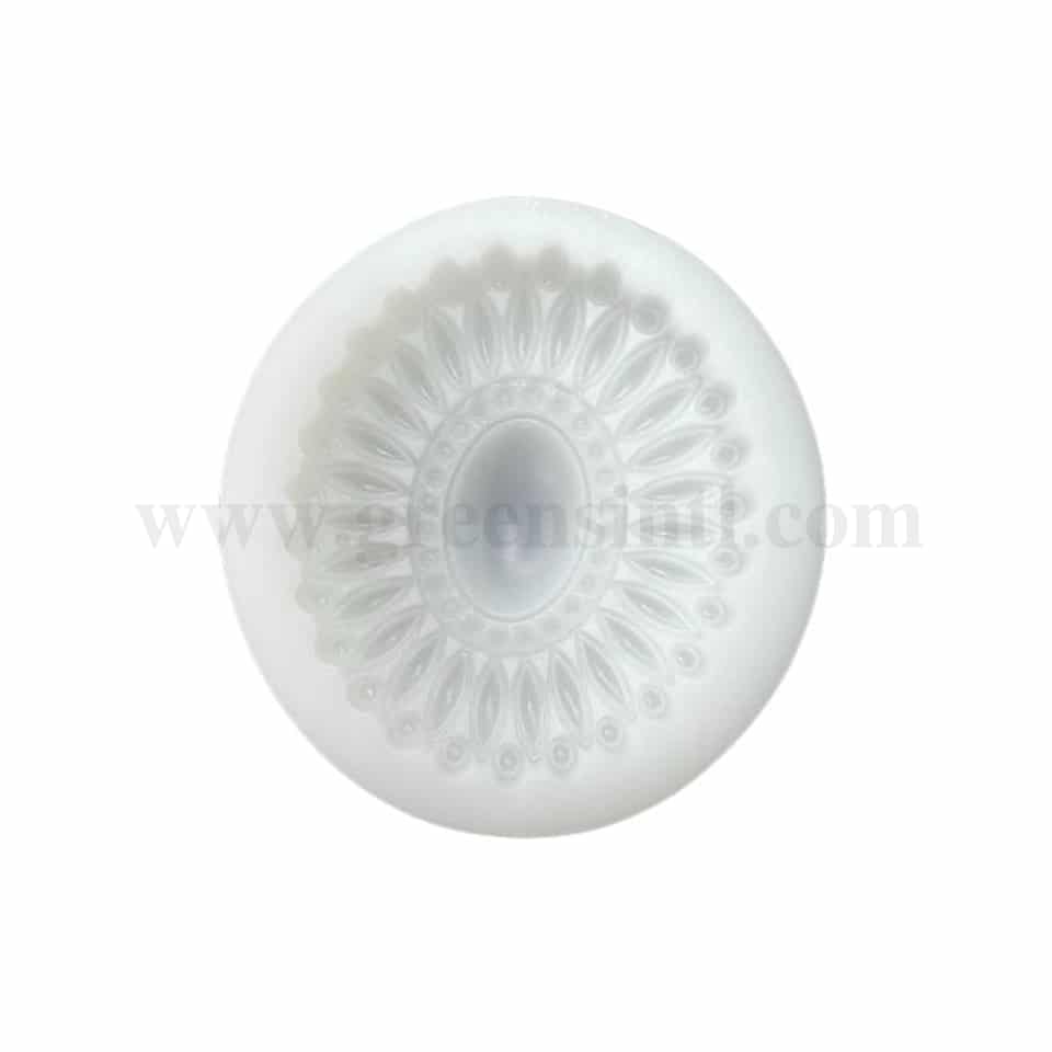 GREENS Jewel Brooch Silicone Mould 81 x 79 mm