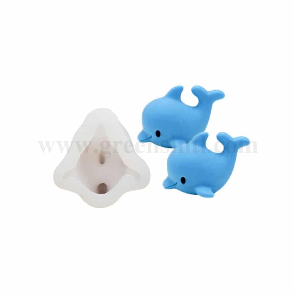 GREENS 3D Dolphin Silicone Mould 89 x 64 mm