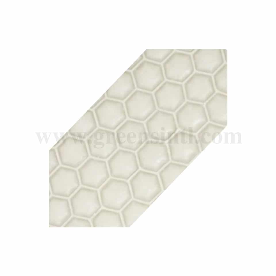 GREENS Honeycomb Texture Border Cake Silicone Mould 287 x 110 mm