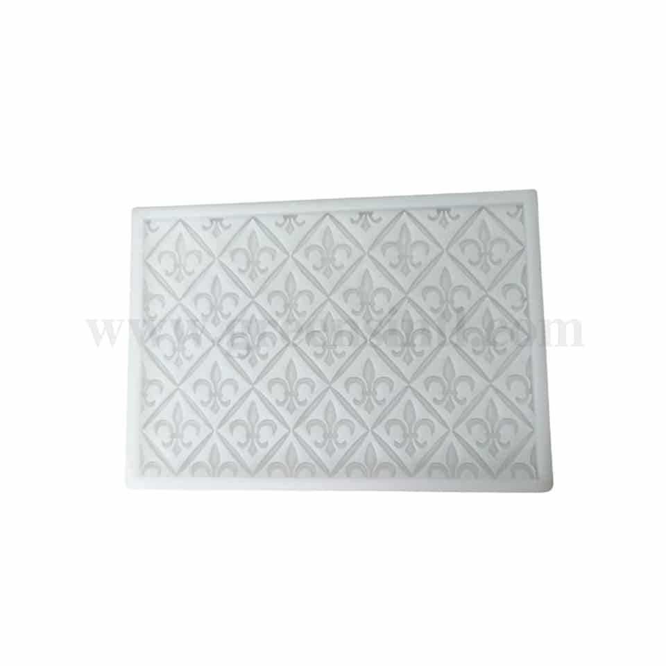 GREENS Fleur-de-lis Design Silicone Mould 157 x 111 mm