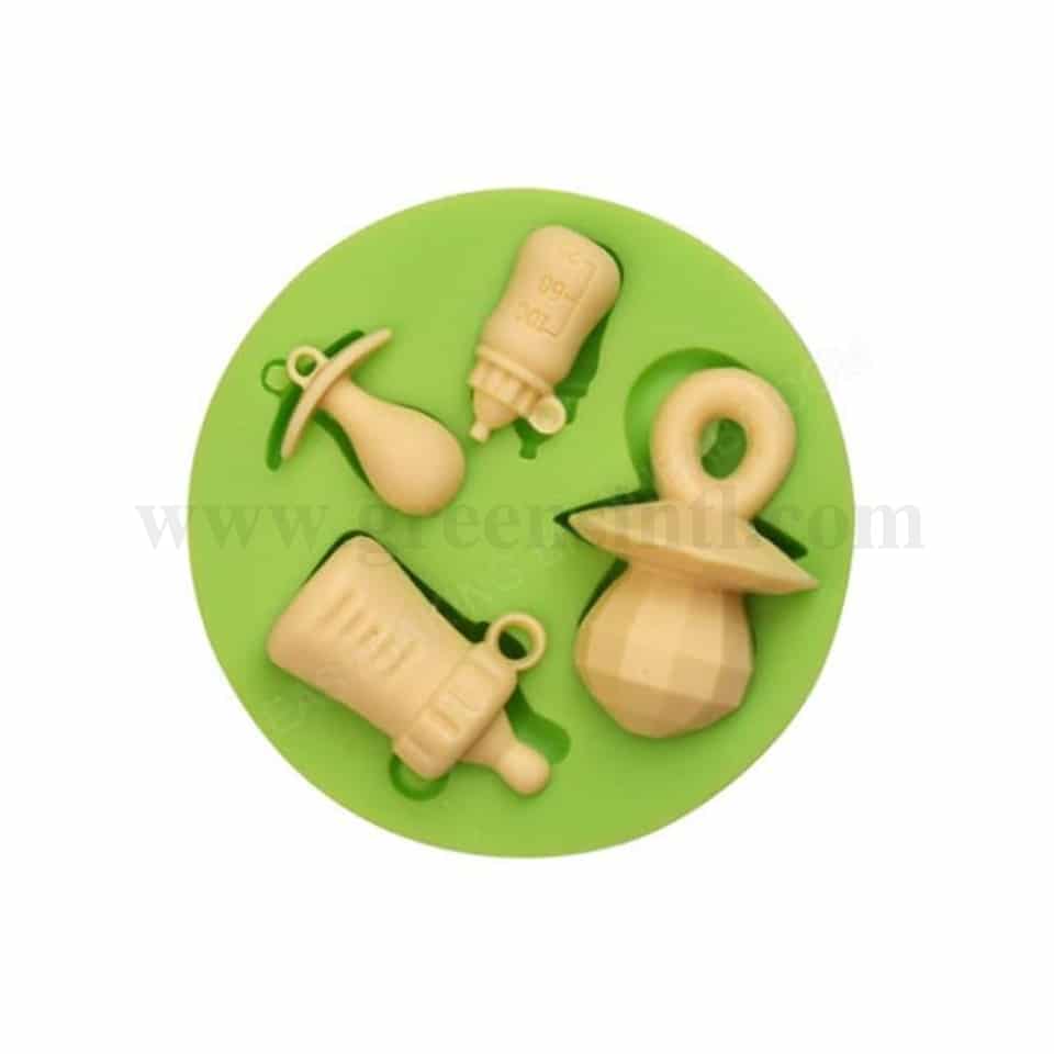 GREENS Baby Accessories Silicone Mould 68 x 68 mm