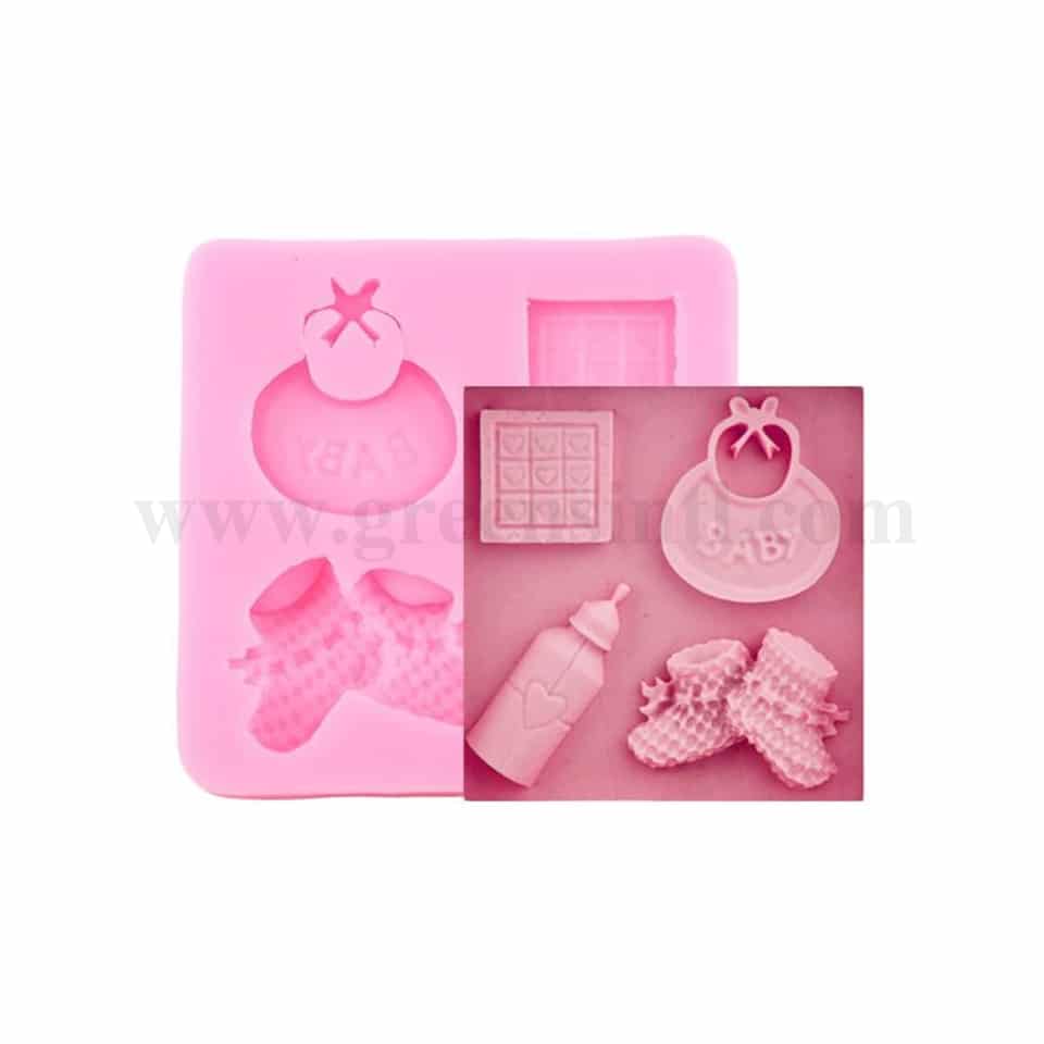 GREENS Baby Accessories Silicone Mould 75 x 75 mm
