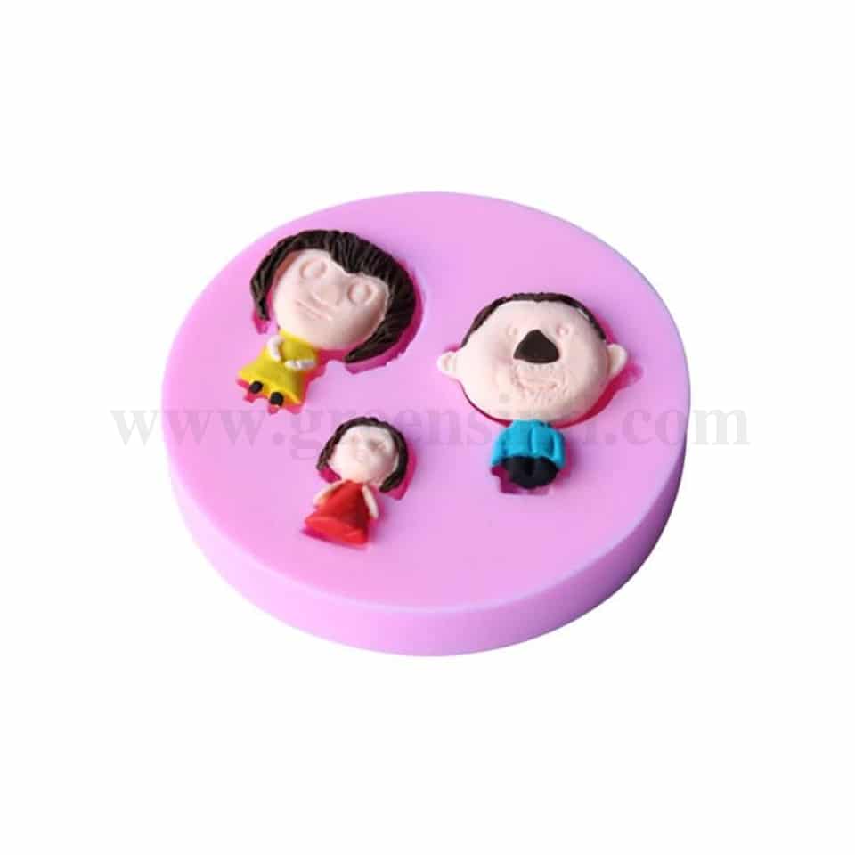 GREENS Family Cake Silicone Mould 65 x 65 mm
