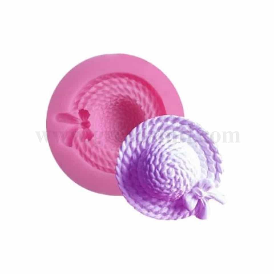 GREENS Ladies Hat Silicone Mould 45 x 45 mm