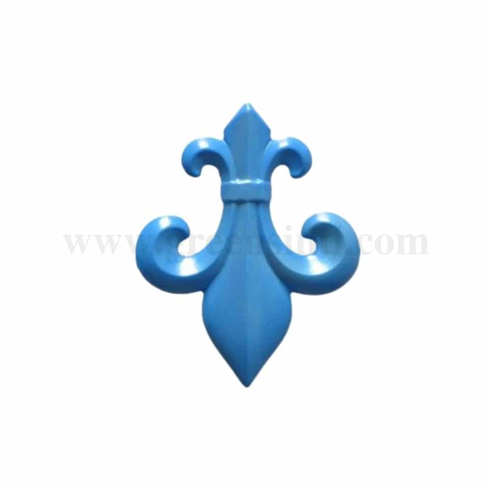 GREENS Fleur-de-lis Silicone Mould 76 x 75 mm