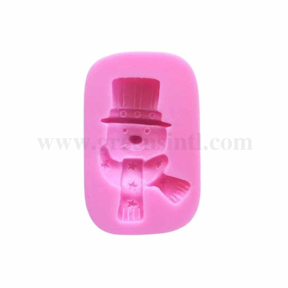 GREENS Snowman Cake Silicone Mould 56 x 36 mm