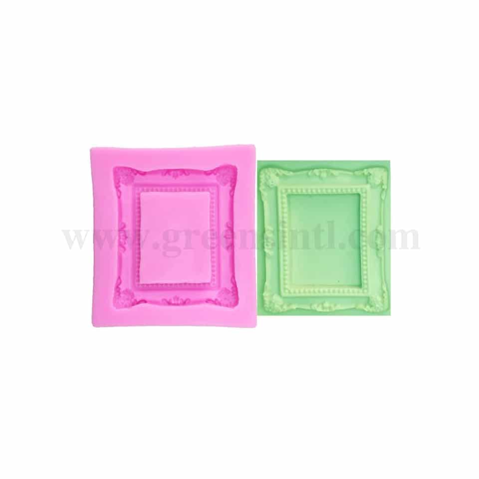 GREENS Photo Frame Silicone Mould 61 x 55 mm