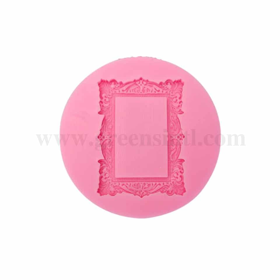 GREENS Photo Frame Silicone Mould 64 x 64 mm