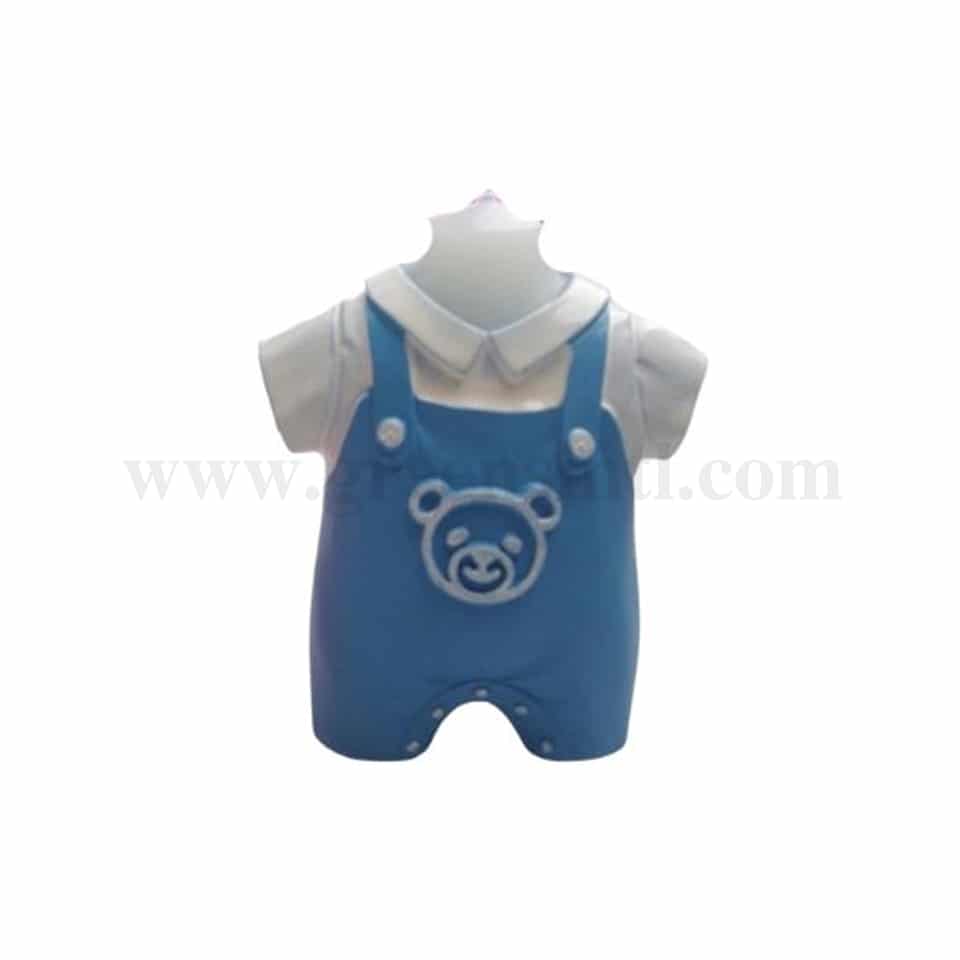 GREENS 3D Baby Boy Dress Silicone Mould 59 x 56 mm