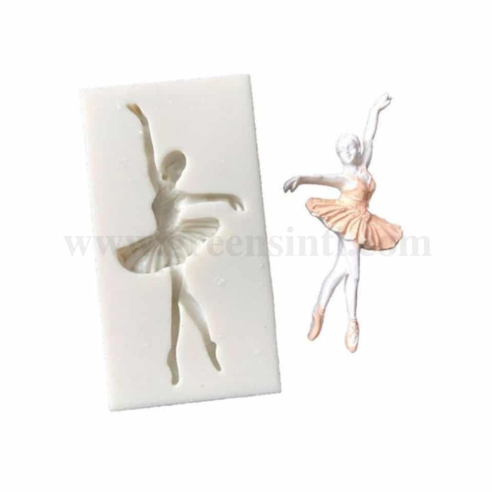 GREENS Ballerina Silicone Mould 47 x 83 x 11mm
