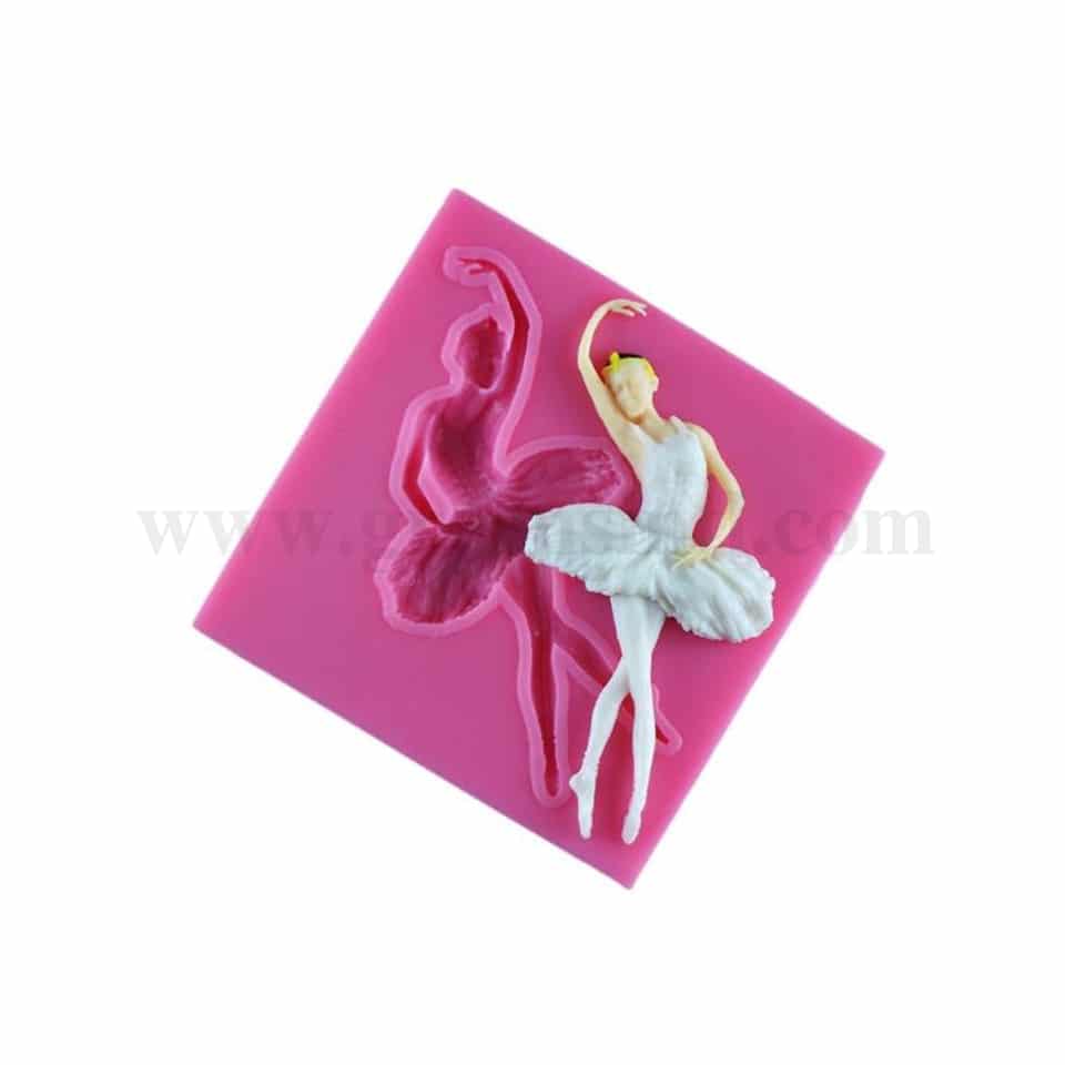 GREENS Ballerina Silicone Mould 84 x 84 x 10mm