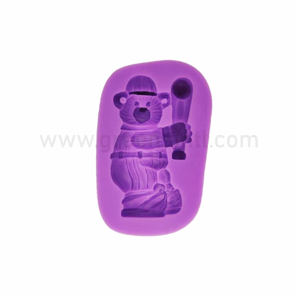 GREENS Silicone Mould Teddy Bear 79x53x15 mm