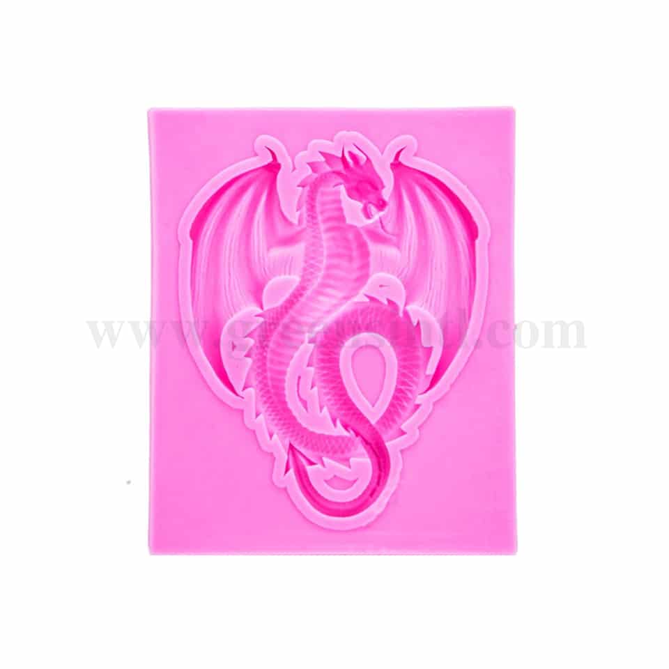 GREENS Silicone Mould Dragon 63 x 77 x 10 mm