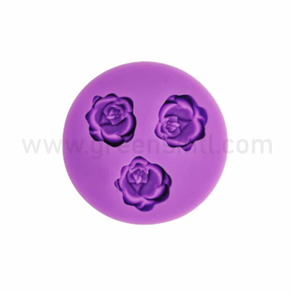 GREENS Silicone Mould Flower 60 x 11 mm