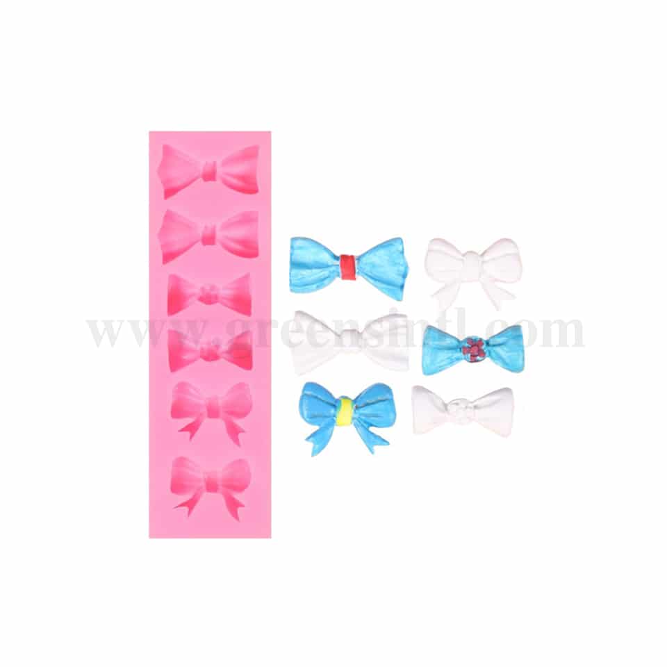 GREENS Silicone Mould Bows 157 x 47 x 10 mm