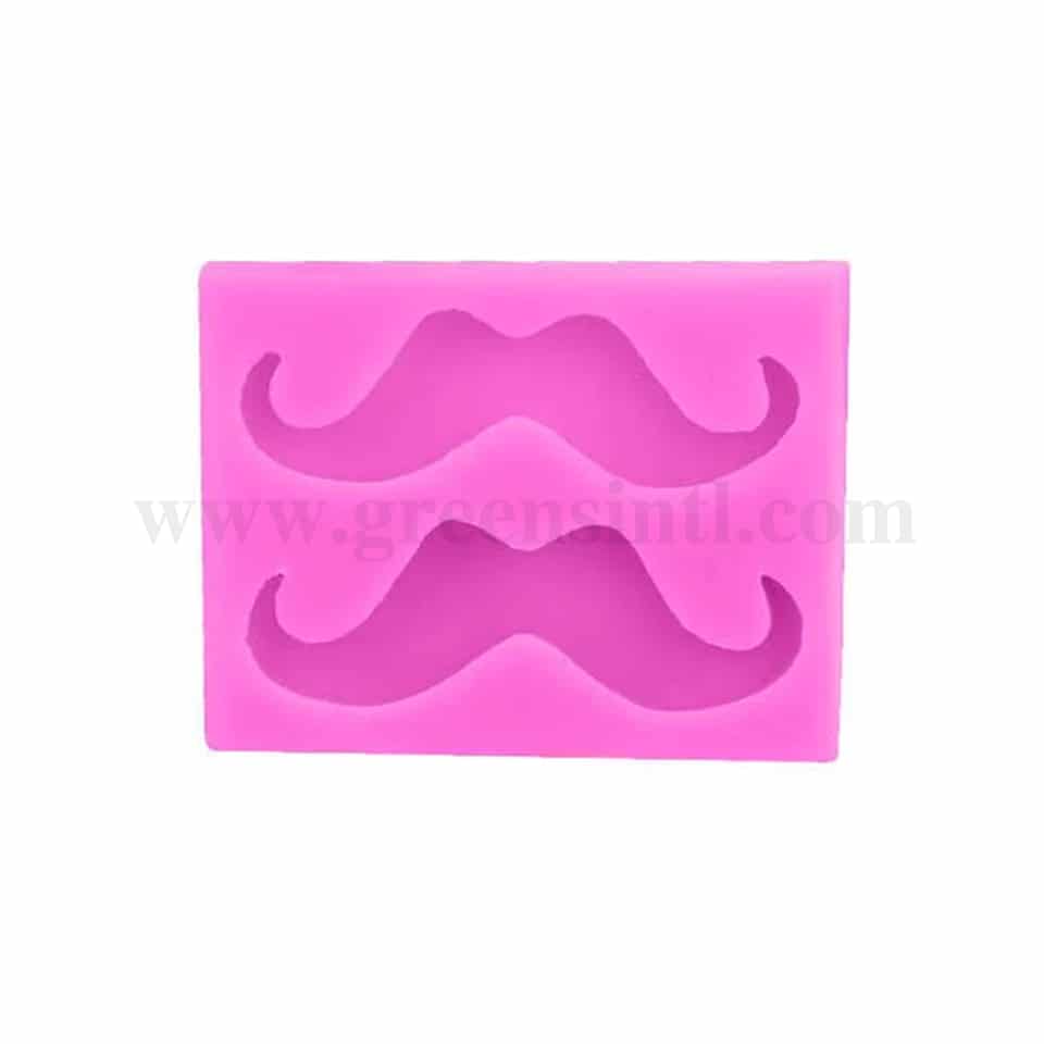 GREENS Silicone Mould Moustache 82 x 64 x 10 mm