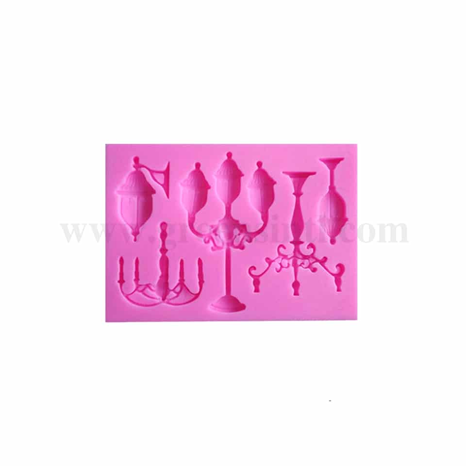 GREENS Silicone Mould Street Lamps 138 x 98 x 12 mm