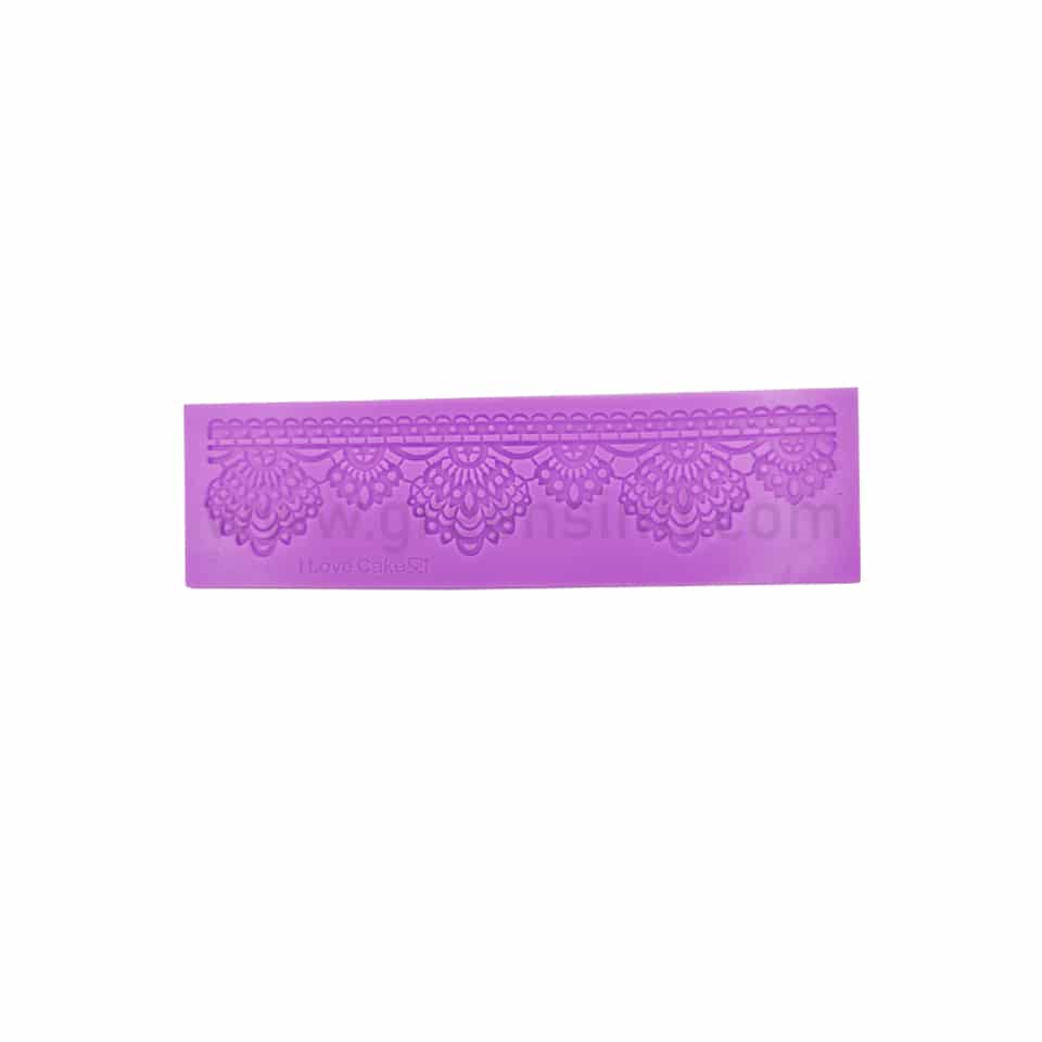 GREENS Silicone Mould Lace Mat 193 x 54 x 5 mm