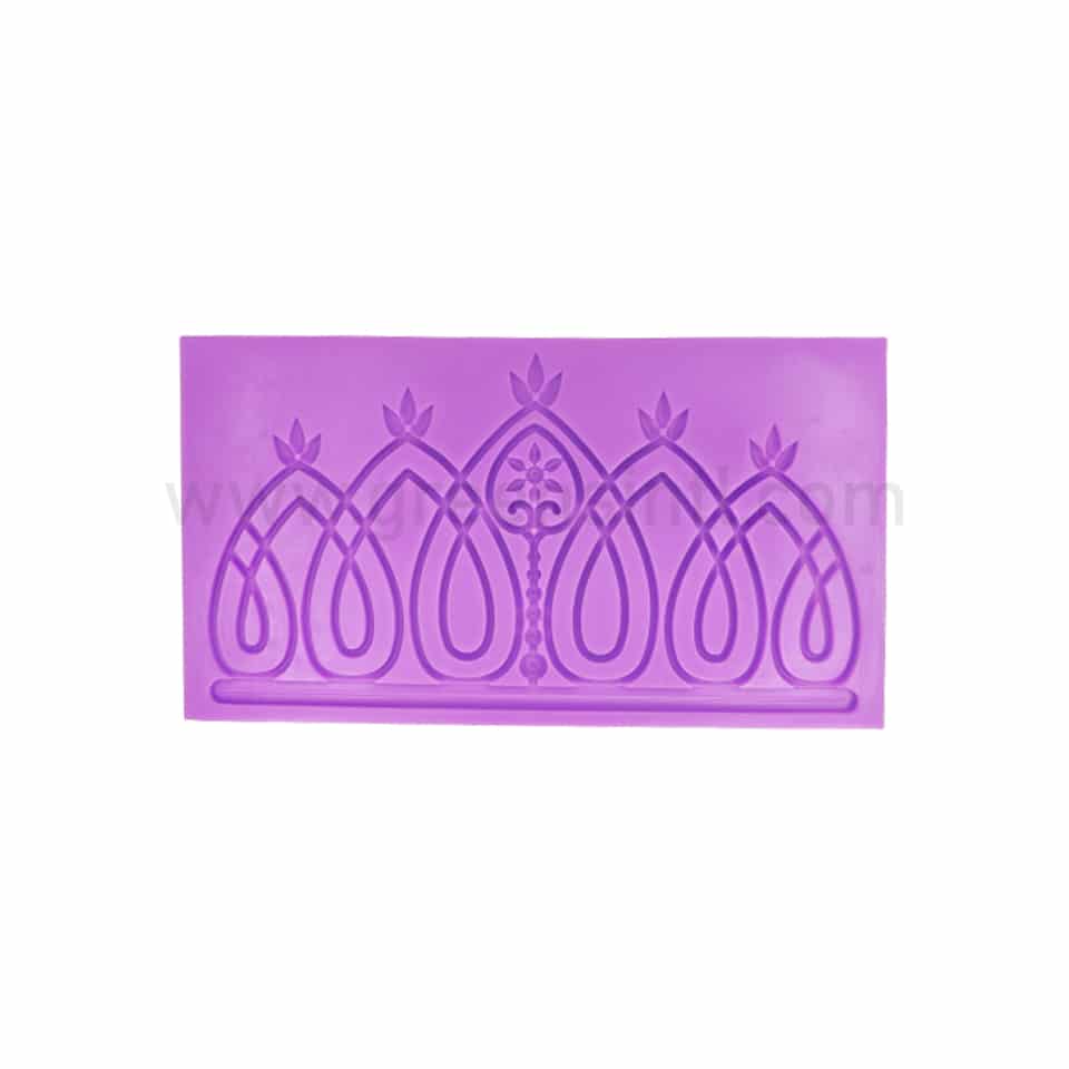 GREENS Silicone Mould Lace Mat 206 x 115 x 8 mm