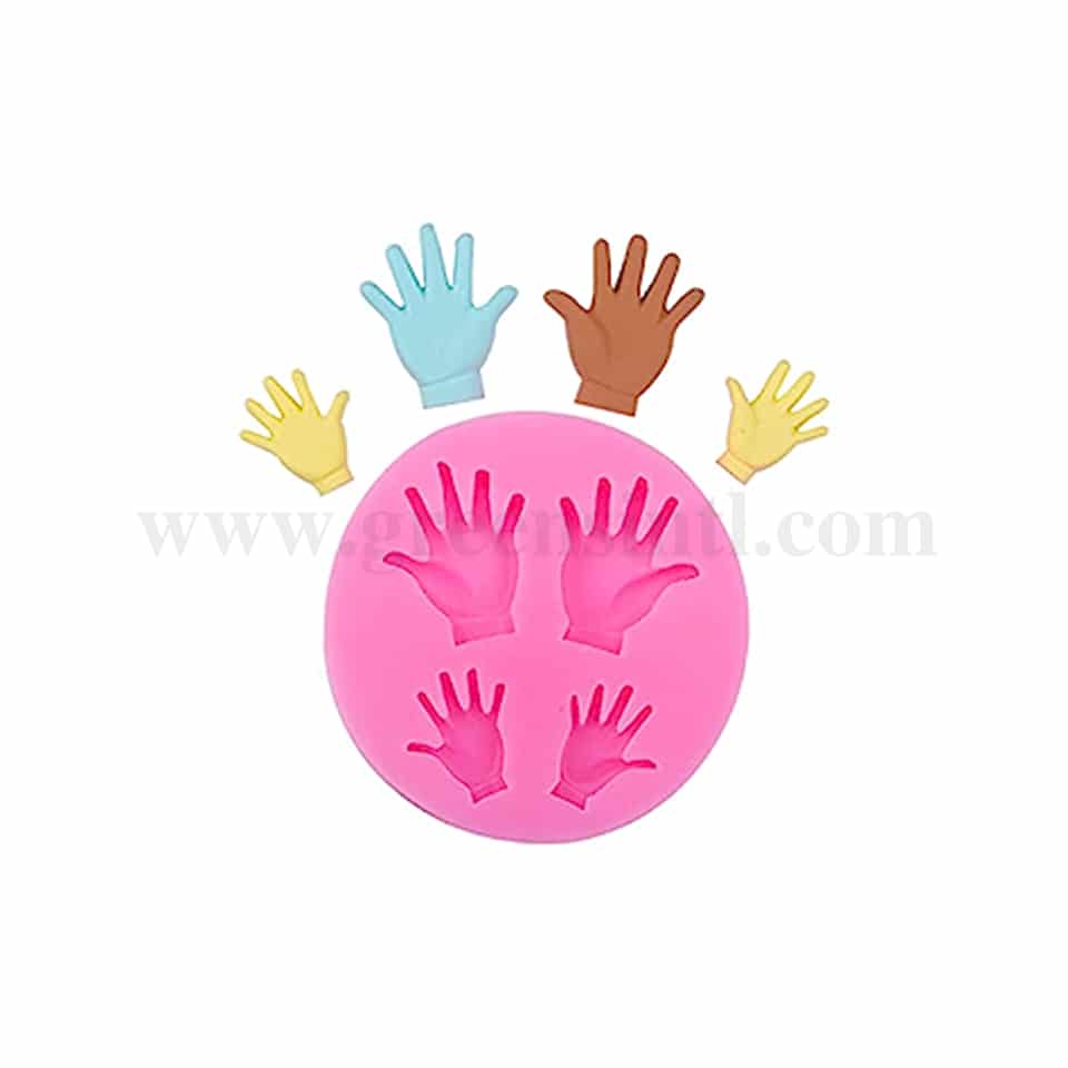 GREENS Silicone Mould Hands 100x14 mm