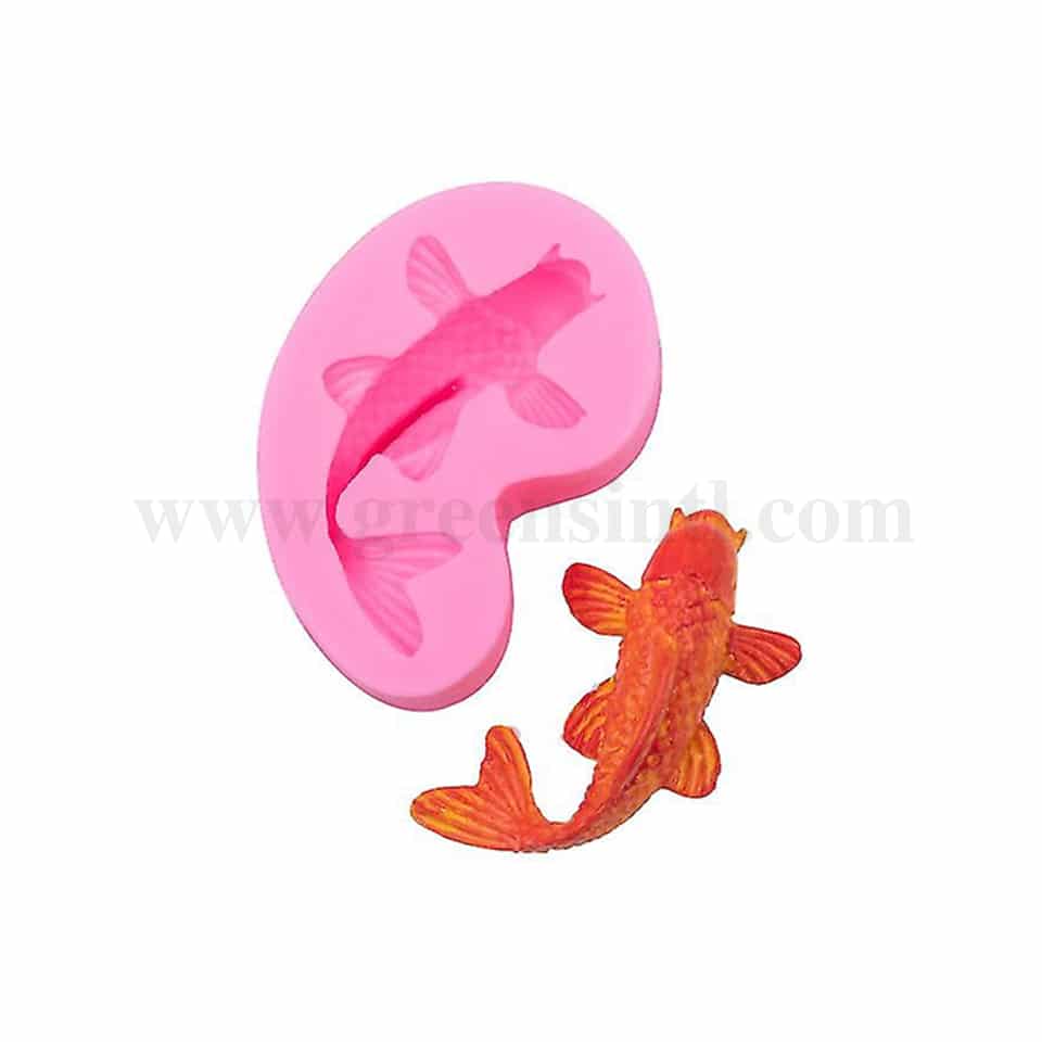 GREENS Silicone Mould Koi Fish 75x49x23 mm
