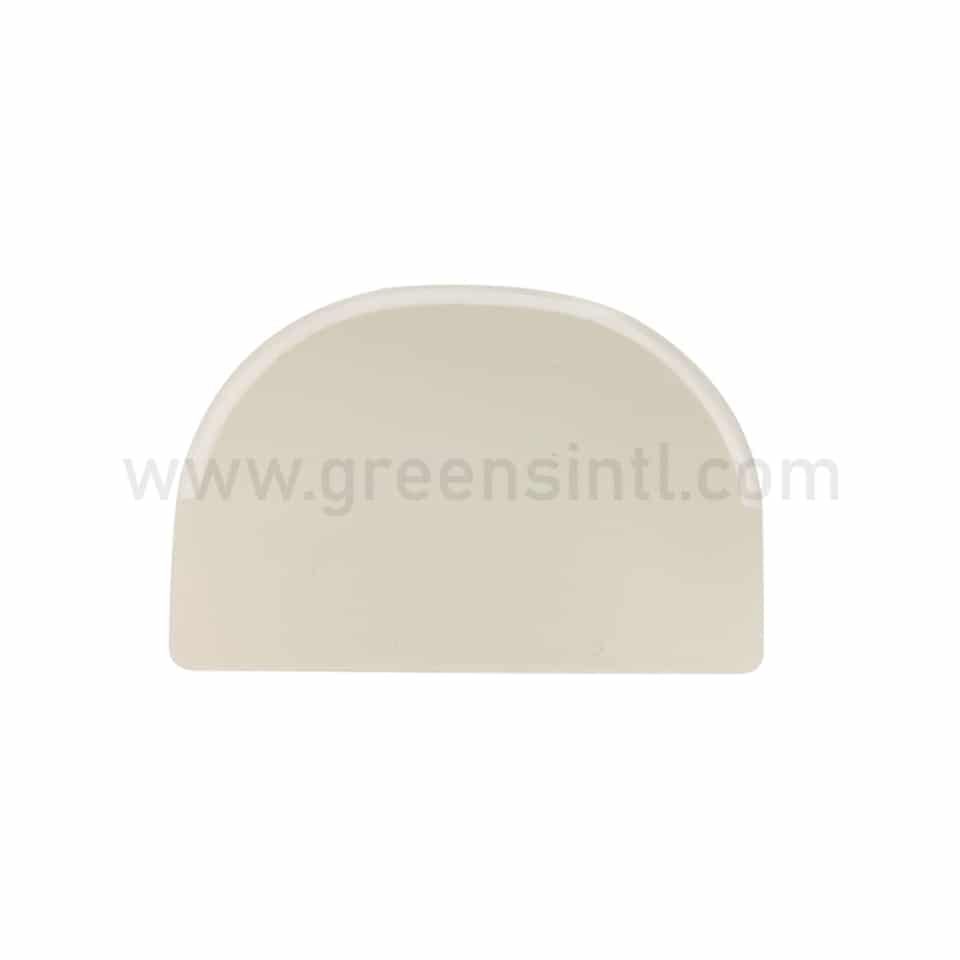 EMIL SCHMIDT Dough scraper – Half Round Ivory 143x93 mm