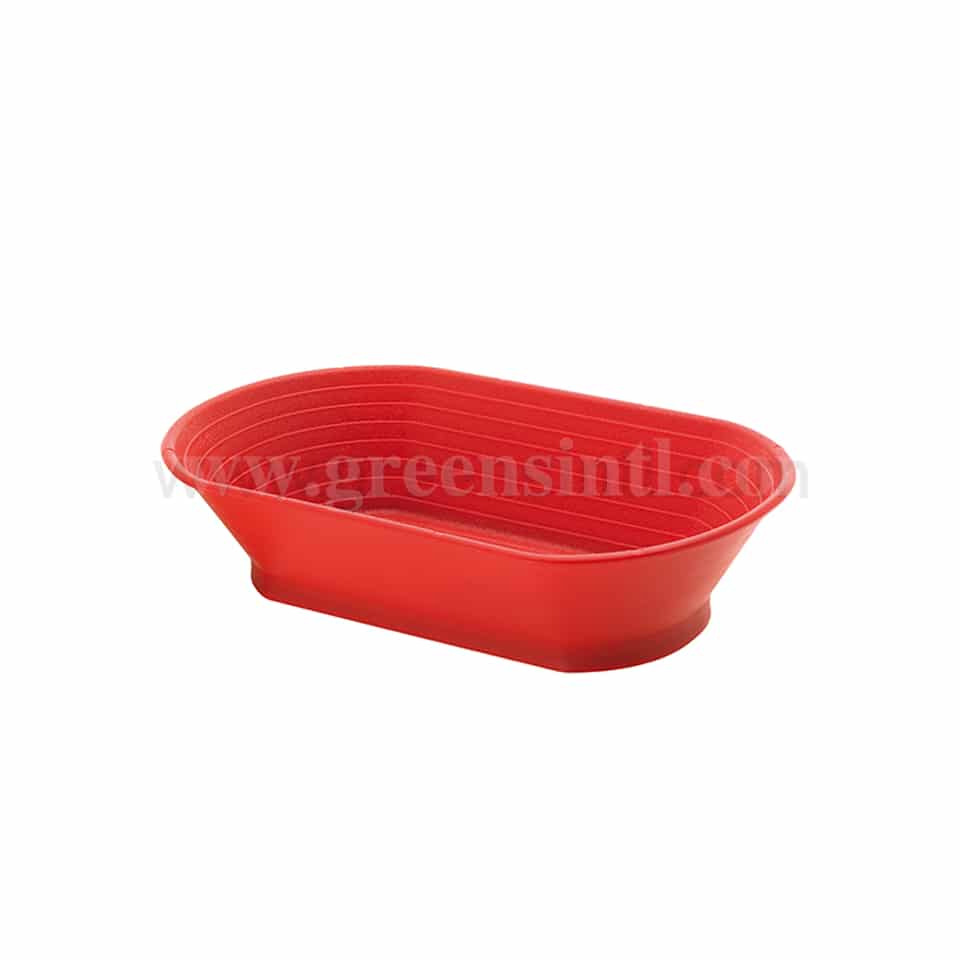 EMIL SCHMIDT Bread Proofing Basket Oval Red 290x180 mm-1 Kg