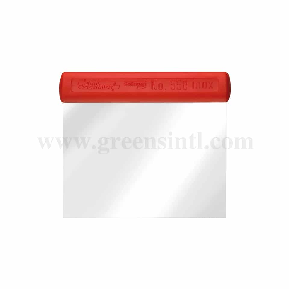 EMIL SCHMIDT Flexible Dough Scraper Red 120x80 mm