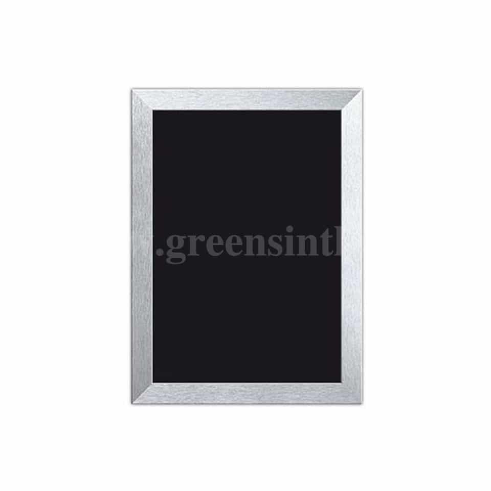 ETIQ-ETAL Slate Brushed Aluminum Smooth 400 x 600 mm