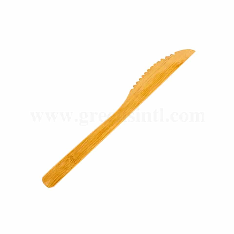 GREENS CHOICE Bamboo Knife 170 mm-100 Pcs