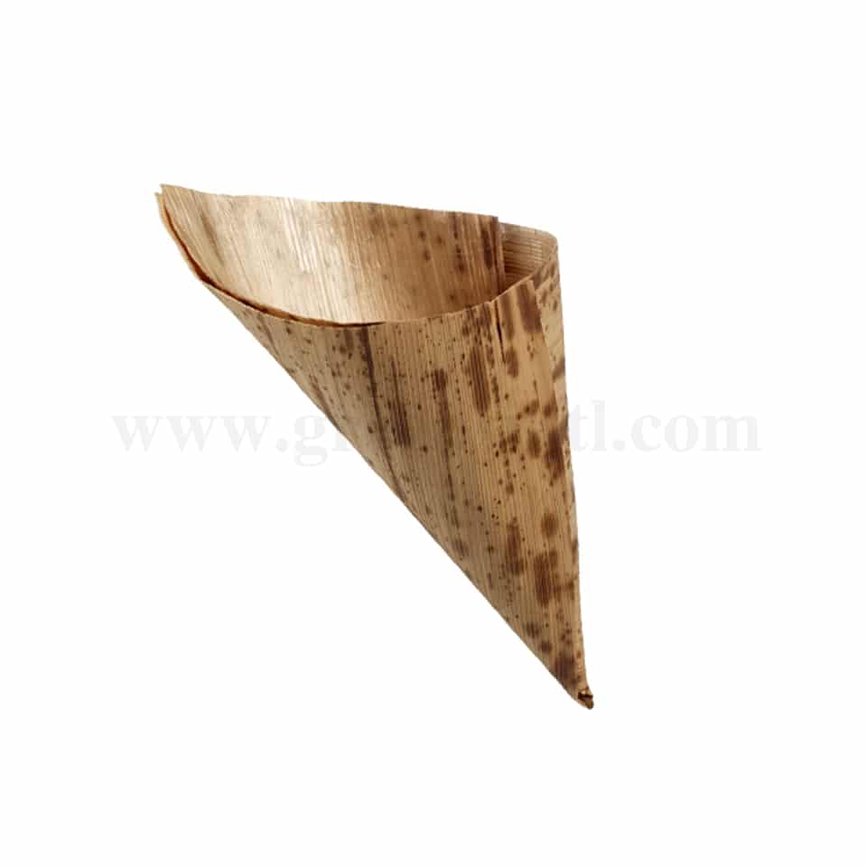 GREENS CHOICE Bamboo Leaf Cone 50 x 130mm-50 Pcs